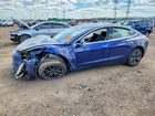 2018 Tesla Model 3 Blue vin: 5YJ3E1EB9JF095191