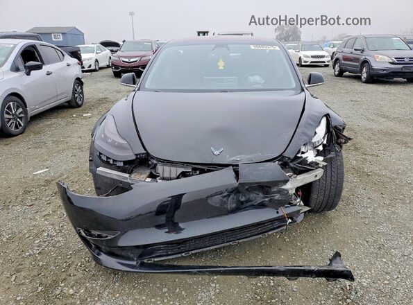 5YJ3E1EB9JF103452 2018 TESLA MODEL Черный Вид спереди