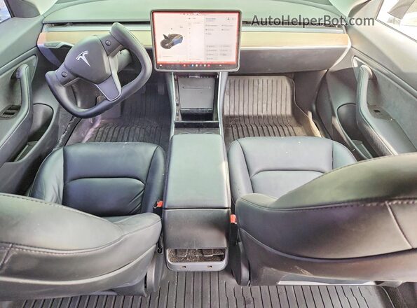 5YJ3E1EB9JF184839 2018 TESLA MODEL Черный Вид панели приборов