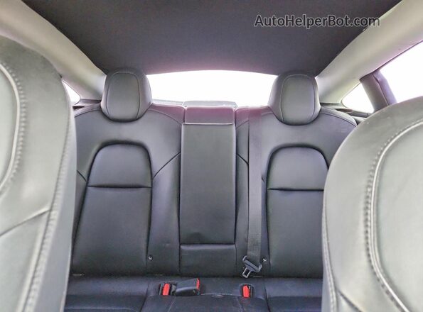 5YJ3E1EB9JF184839 2018 TESLA MODEL Черный Вид задних сидений