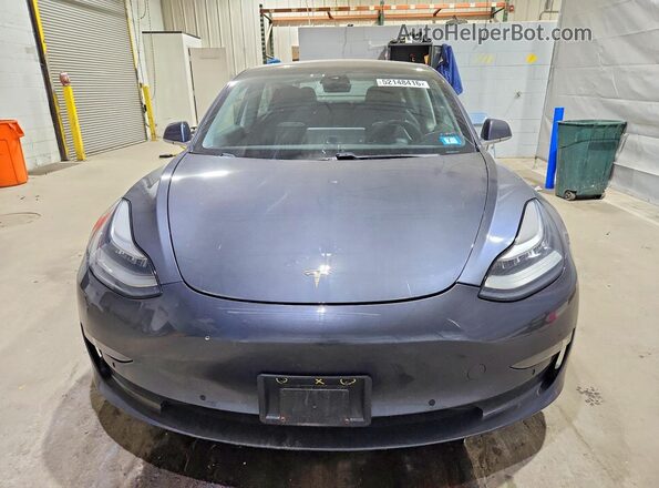 5YJ3E1EB9KF469641 2019 TESLA MODEL Синий Вид спереди