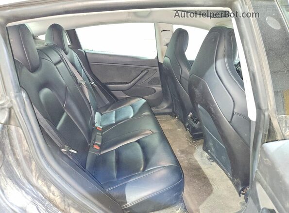 5YJ3E1EB9KF469641 2019 TESLA MODEL Синий Вид задних сидений