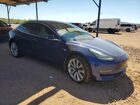 2020 Tesla Model 3 Синий vin: 5YJ3E1EB9LF640258
