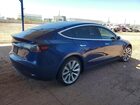 2020 Tesla Model 3 Синий vin: 5YJ3E1EB9LF640258