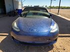 2020 Tesla Model 3 Синий vin: 5YJ3E1EB9LF640258
