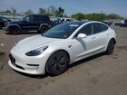 2020 Tesla Model 3 White vin: 5YJ3E1EB9LF650675