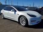 2021 Tesla Model 3 White vin: 5YJ3E1EB9MF015487