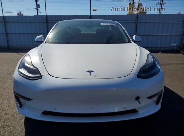 5YJ3E1EB9MF015487 2021 TESLA MODEL White Widok z przodu