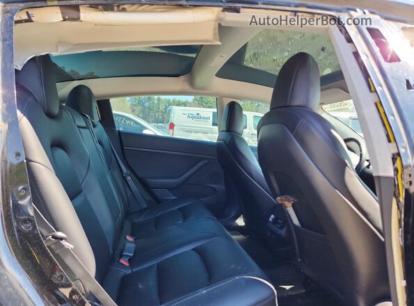 5YJ3E1EB9MF028238 2021 TESLA MODEL Черный Вид задних сидений