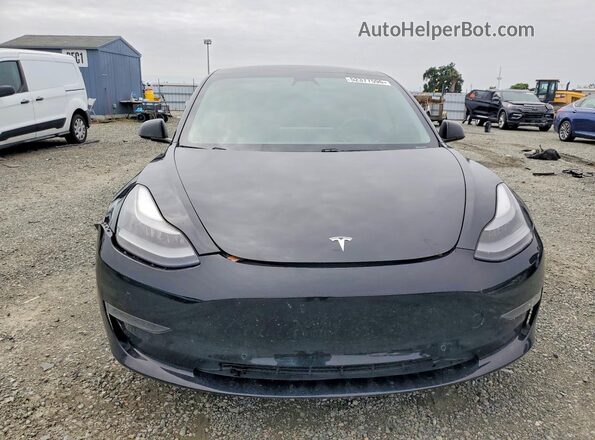 5YJ3E1EB9MF072286 2021 TESLA MODEL Black Vista frontal