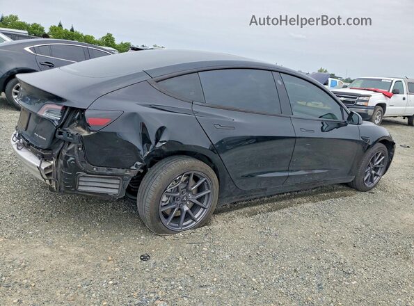 5YJ3E1EB9MF072286 2021 TESLA MODEL Black Trasero derecho