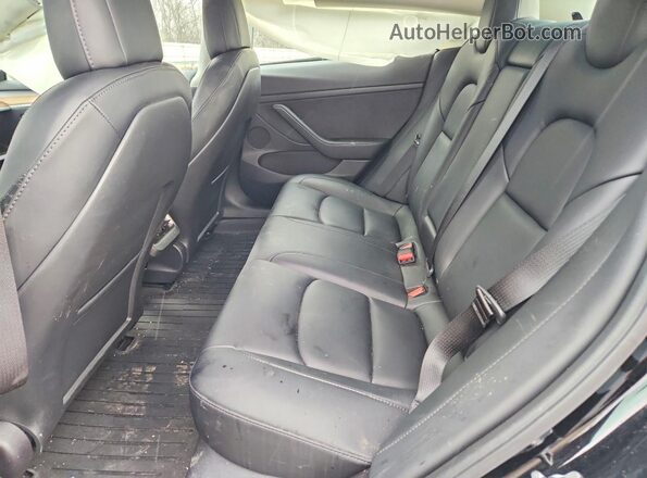 5YJ3E1EB9NF265149 2022 TESLA MODEL Черный Вид задних сидений