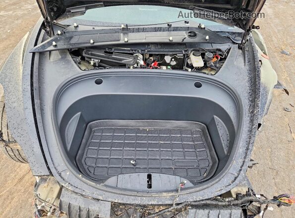 5YJ3E1EB9NF265149 2022 TESLA MODEL Черный Вид задней части салона