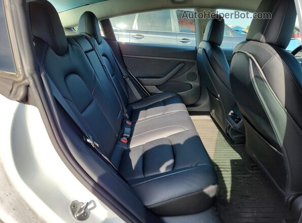 5YJ3E1EB9NF275423 2022 TESLA MODEL Белый Вид задних сидений