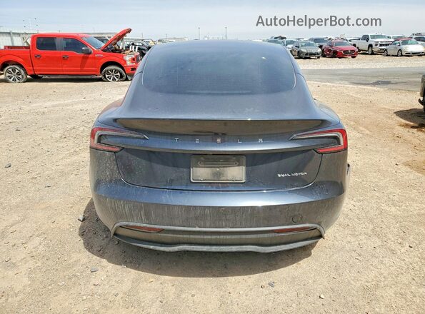 5YJ3E1EB9RF738330 2024 TESLA MODEL Charcoal Հետևի տեսք