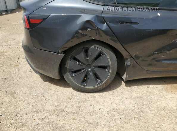 5YJ3E1EB9RF738330 2024 TESLA MODEL Charcoal VIN կոդի պիտակի տեսք