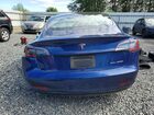 2021 Tesla Model 3 Blue vin: 5YJ3E1EBXMF926928