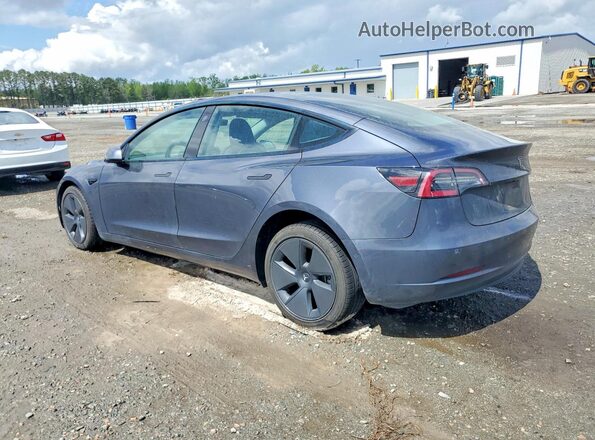 5YJ3E1EBXNF170714 2022 TESLA OTHER Серый Задняя левая четверть
