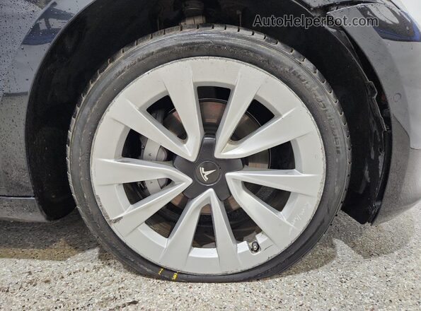 5YJ3E1EBXNF301012 2022 TESLA MODEL Черный 