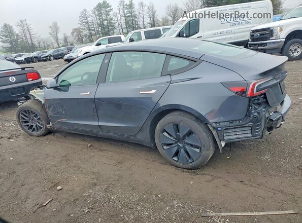 5YJ3E1EBXSF060306 2025 TESLA MODEL Gray Tył lewy