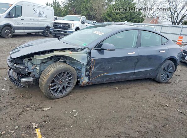 5YJ3E1EBXSF060306 2025 TESLA MODEL Gray Przód lewy