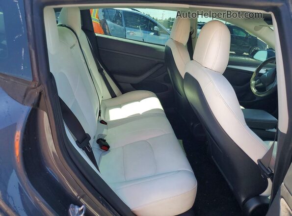 5YJ3E1EC2MF973315 2021 TESLA MODEL Серый Вид задних сидений