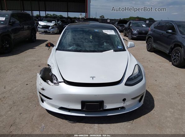 5YJ3E1EC3LF603196 2020 TESLA MODEL 3 Белый Вид щитка приборов