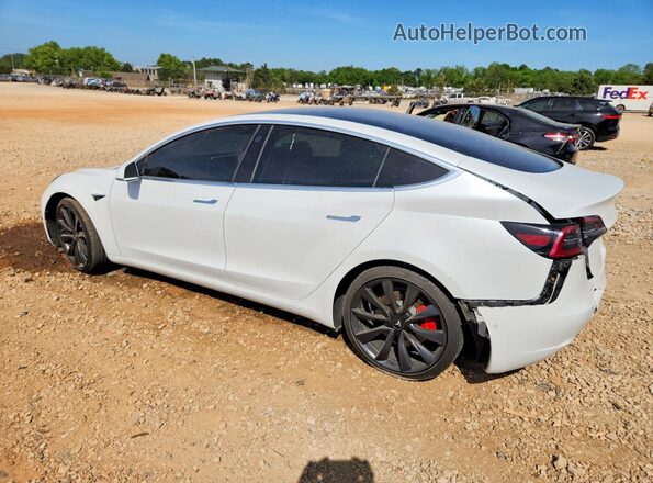 5YJ3E1EC4LF624381 2020 TESLA MODEL White Tył lewy