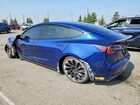 2021 Tesla Model 3 Синий vin: 5YJ3E1EC6MF093668