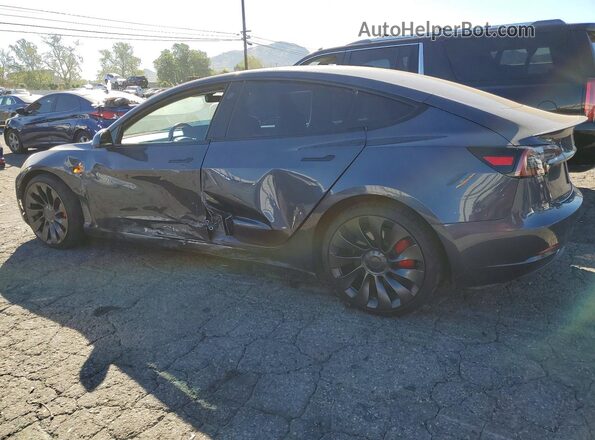5YJ3E1EC6PF508329 2023 TESLA MODEL Угольный Задняя левая четверть