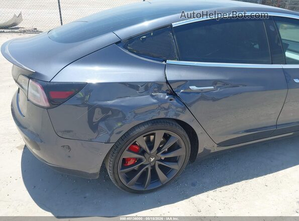 5YJ3E1EC8LF791925 2020 TESLA MODEL 3 Серый 