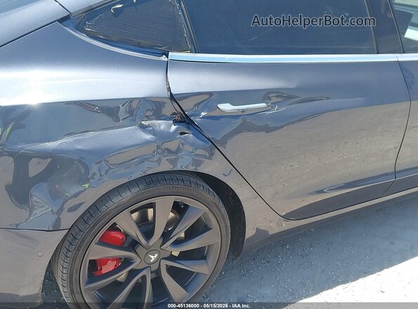 5YJ3E1EC8LF791925 2020 TESLA MODEL 3 Серый 