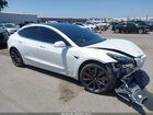 2020 Tesla Model 3 Performance Dual Motor All-wheel Drive White vin: 5YJ3E1EC9LF805413
