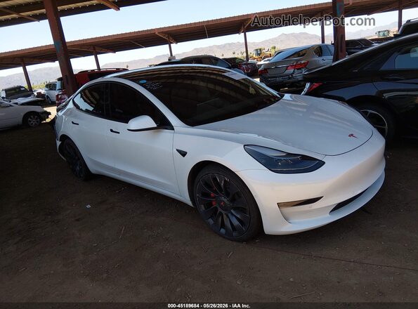 2022 TESLA MODEL 3 PERFORMANCE DUAL MOTOR ALL-WHEEL DRIVE
