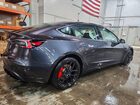 2024 Tesla Model 3 Серый vin: 5YJ3E1ET6RF824459