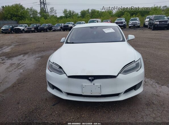 5YJSA1E13GF159488 2016 TESLA MODEL S White Vista del cuadro de instrumentos