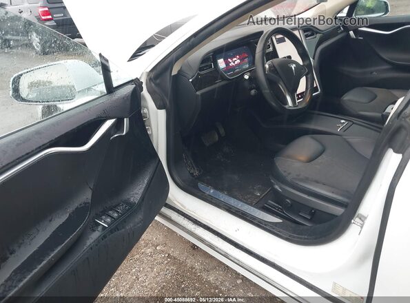 5YJSA1E13GF159488 2016 TESLA MODEL S White Vista interior delantera