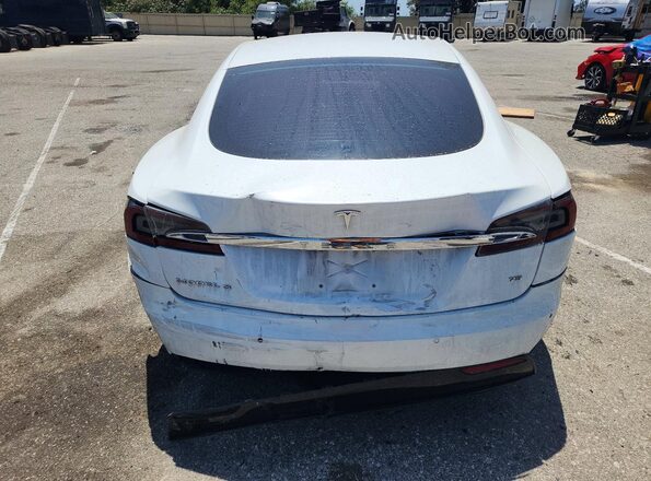 5YJSA1E16GF170582 2016 TESLA MODEL Белый Вид сзади