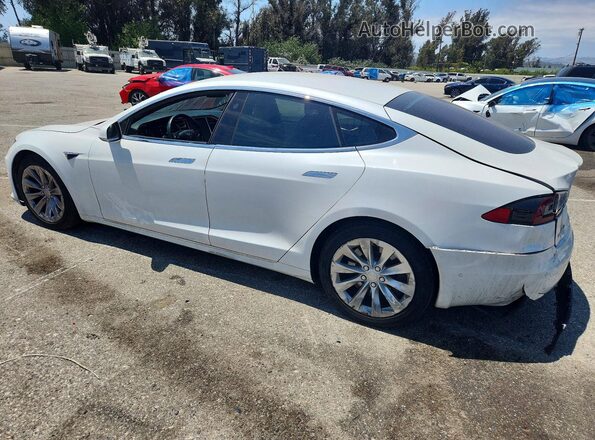 5YJSA1E16GF170582 2016 TESLA MODEL Белый Задняя левая четверть