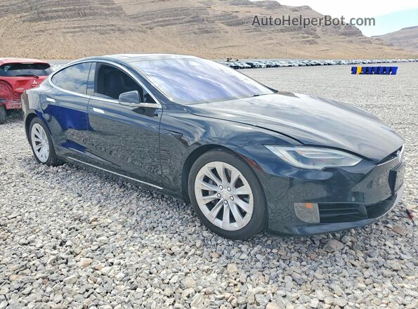 5YJSA1E20GF168318 2016 TESLA MODEL Черный Передняя правая четверть