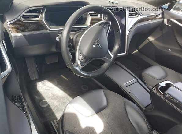 5YJSA1E20GF168318 2016 TESLA MODEL Черный Вид панели приборов