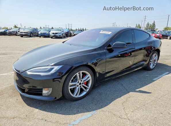 5YJSA1E20KF331817 2019 TESLA MODEL Black Przód lewy