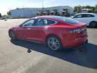 2016 Tesla Model S Red vin: 5YJSA1E22GF124997