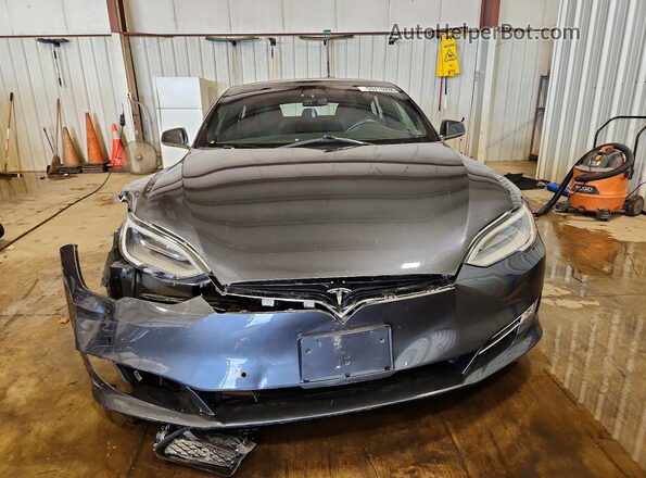 5YJSA1E22GF166893 2016 TESLA MODEL Серый Вид спереди