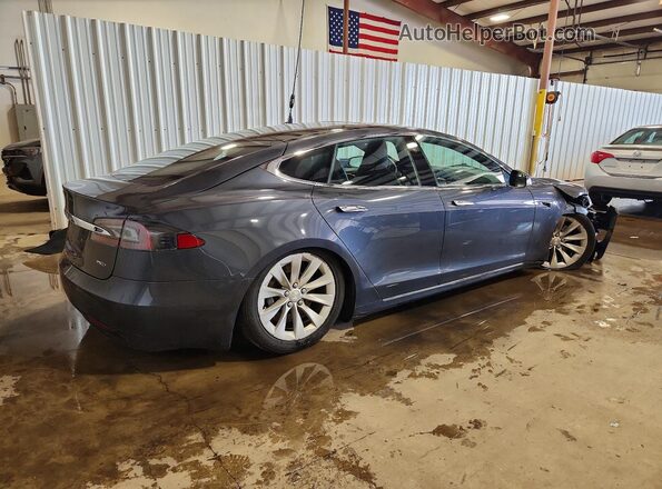 5YJSA1E22GF166893 2016 TESLA MODEL Серый Задняя правая четверть