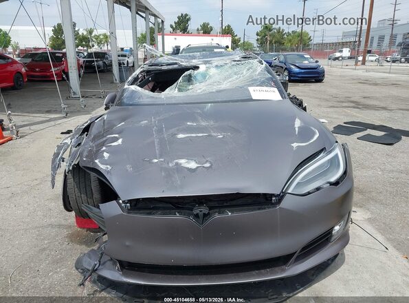5YJSA1E23GF145180 2016 TESLA MODEL S Серый Вид спереди