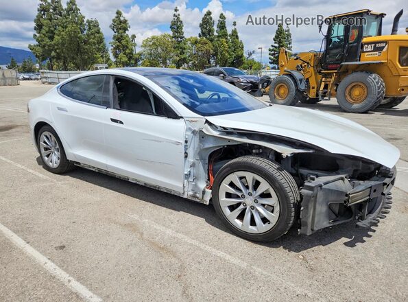 5YJSA1E23GF155286 2016 TESLA MODEL Белый Передняя правая четверть