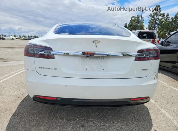 5YJSA1E23GF155286 2016 TESLA MODEL Белый Вид сзади