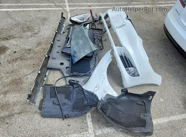 5YJSA1E23GF155286 2016 TESLA MODEL Белый Вид подкапотного пространства