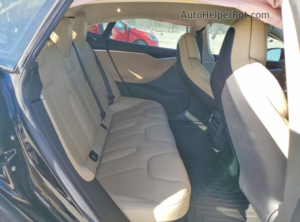 5YJSA1E23HF202575 2017 TESLA MODEL Черный Вид задних сидений